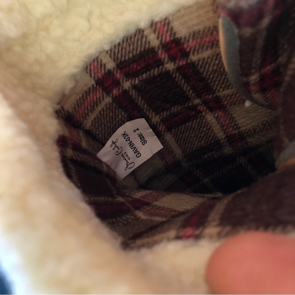 New Jessica Carlyle Gavin Girl Duck Boots Pink and Tan Size 2 . - Picture 4 of 10